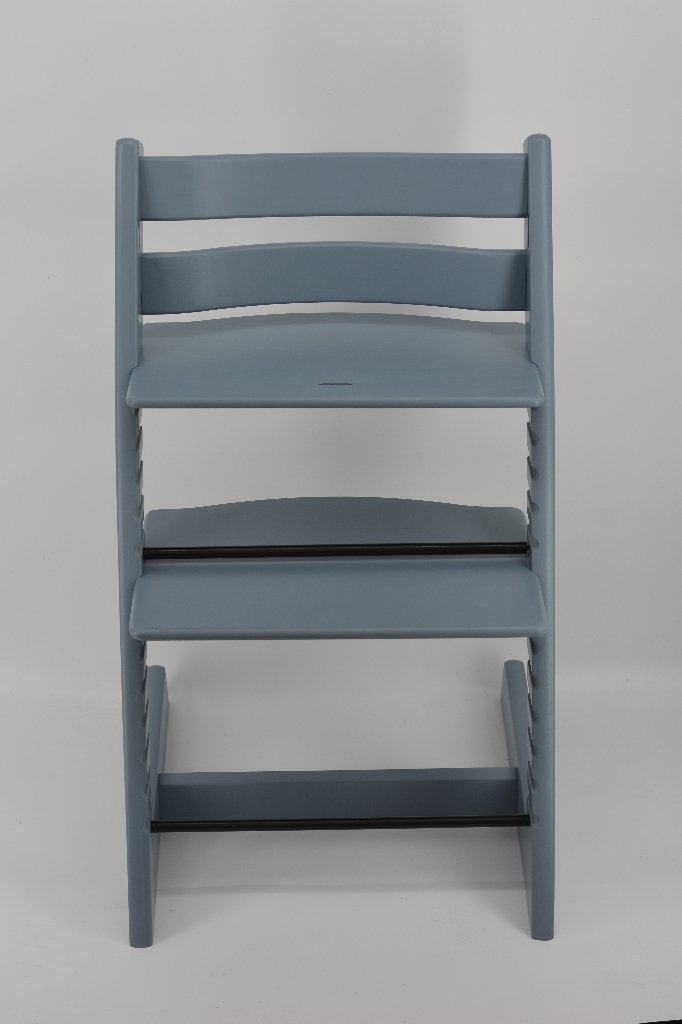 Stokke Trip Trap Denim Drift – trip trap stoel, Kinderen en Baby's, Ophalen of Verzenden, Gebruikt, Meegroeistoel, Aanschuifbaar