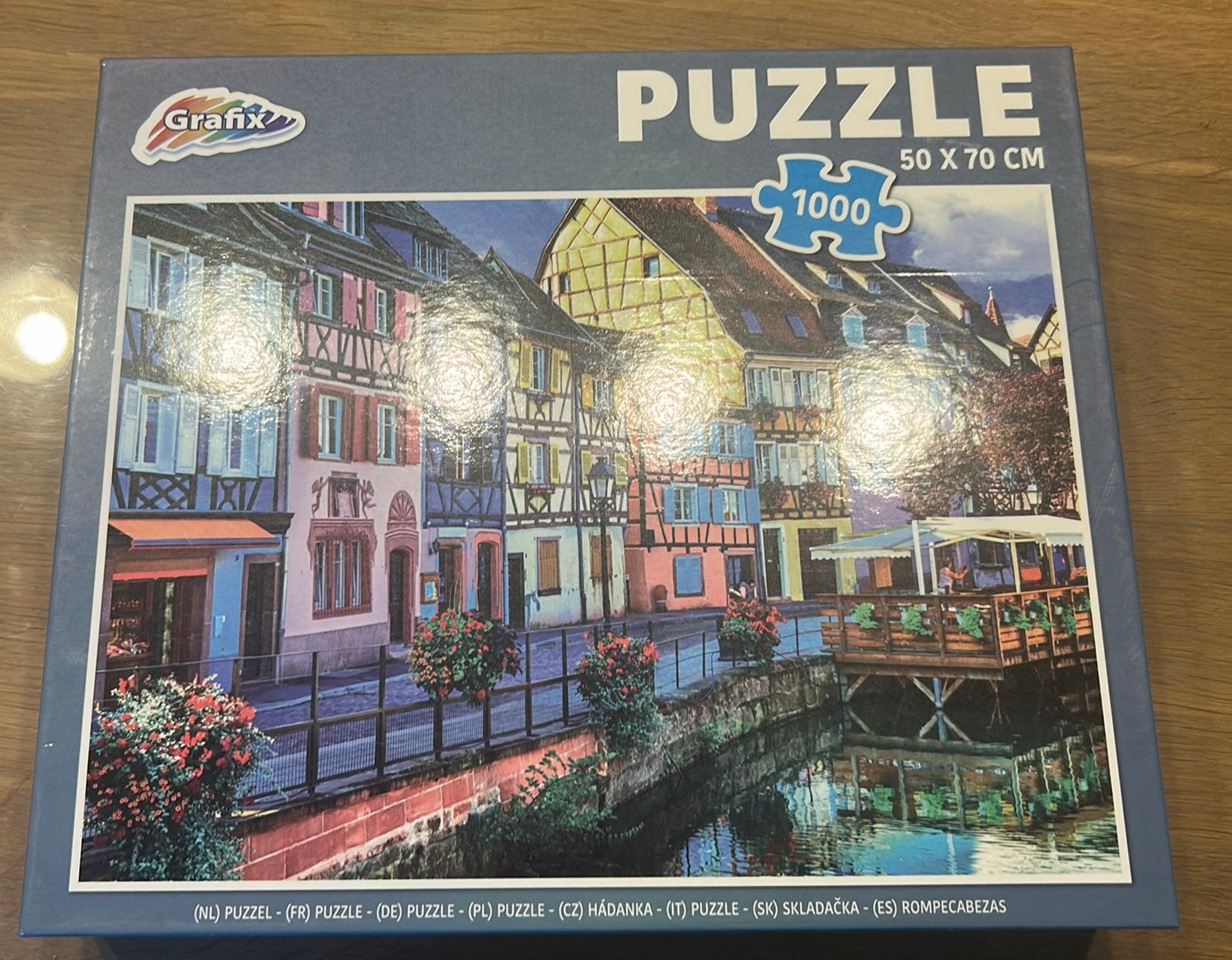 Puzzel 1000 stuks, Hobby en Vrije tijd, Ophalen, Zo goed als nieuw