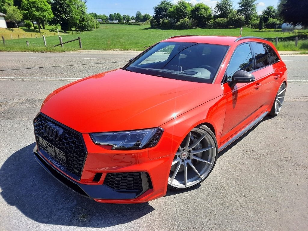 Audi RS4 B9 Carbon freins ceramiq, Rouge, Cuir et Alcantara, Achat, Euro 6