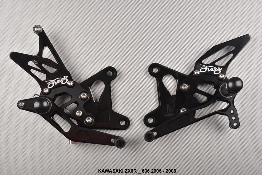 Verstelbare remschakelset KAWASAKI ZX6R ZX6RR 636 2005 2008, Motoren, Ophalen of Verzenden, Nieuw