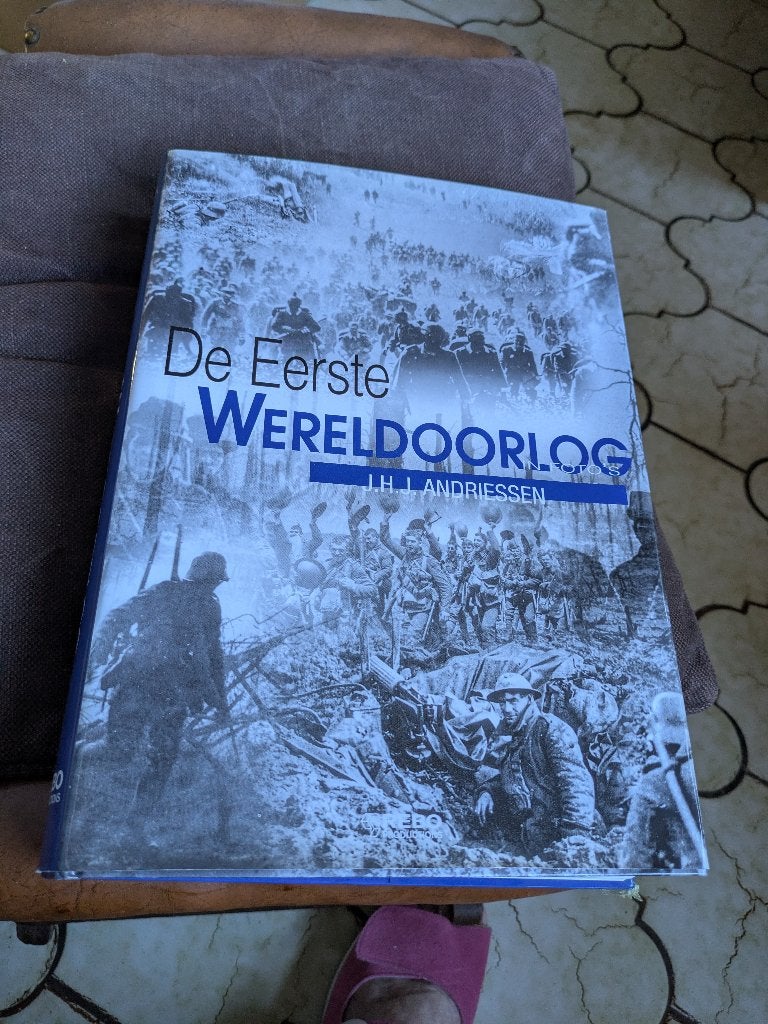 De eerste wereldoorlog, Ophalen of Verzenden, Landmacht, Boek of Tijdschrift