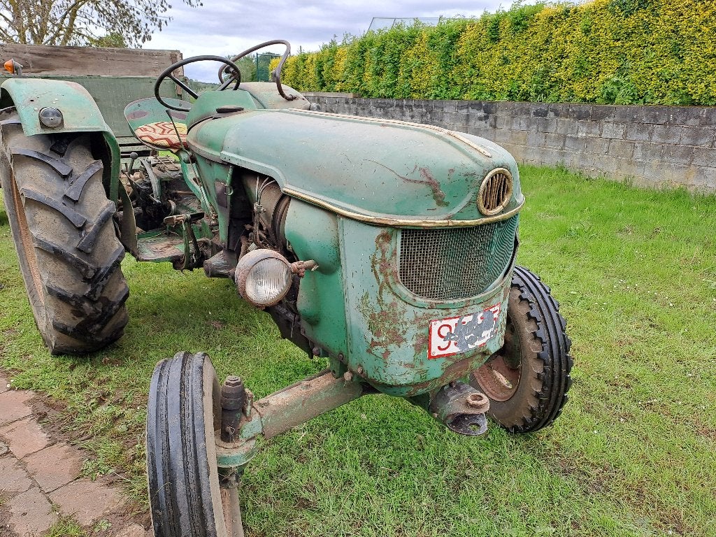 Deutz D40 tractor en toebehoren, Ophalen, Gebruikt