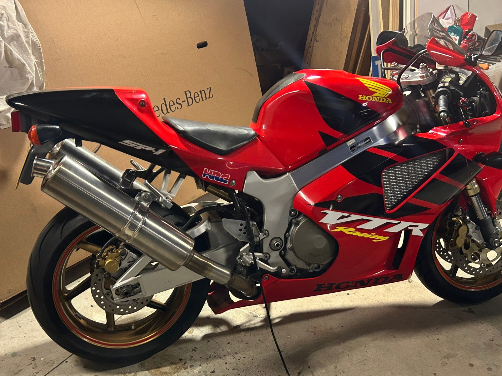 Honda VTR SP1, 2 cilinders, Gebruikt, Super Sport, Particulier