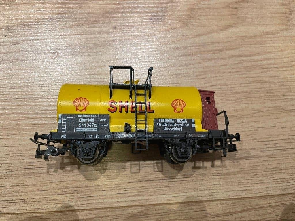 Marklin ketelwagen 4676 shell, Enlèvement ou Envoi, Utilisé, Wagon, Märklin