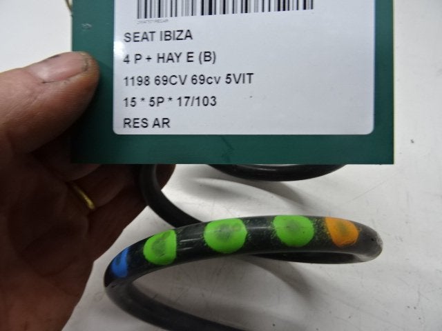 RESSORT DE SUSPENSION ARRIERE Seat Ibiza ST (6J8), Autos : Pièces & Accessoires, Mevr. I. Hauben, Utilisé, Rue de l'Espoir 34 34
4030  GRIVEGNÉE, BE
