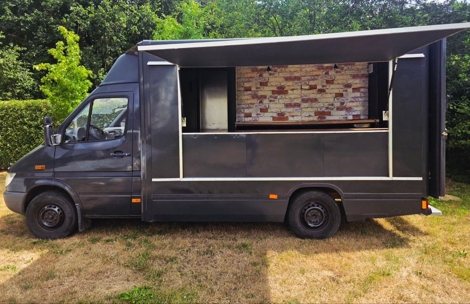 Food truck Mercedes Sprinter (grand auvent), Caravanes & Camping, Camping-cars, Particulier, Mercedes, Auvent, Enlèvement
