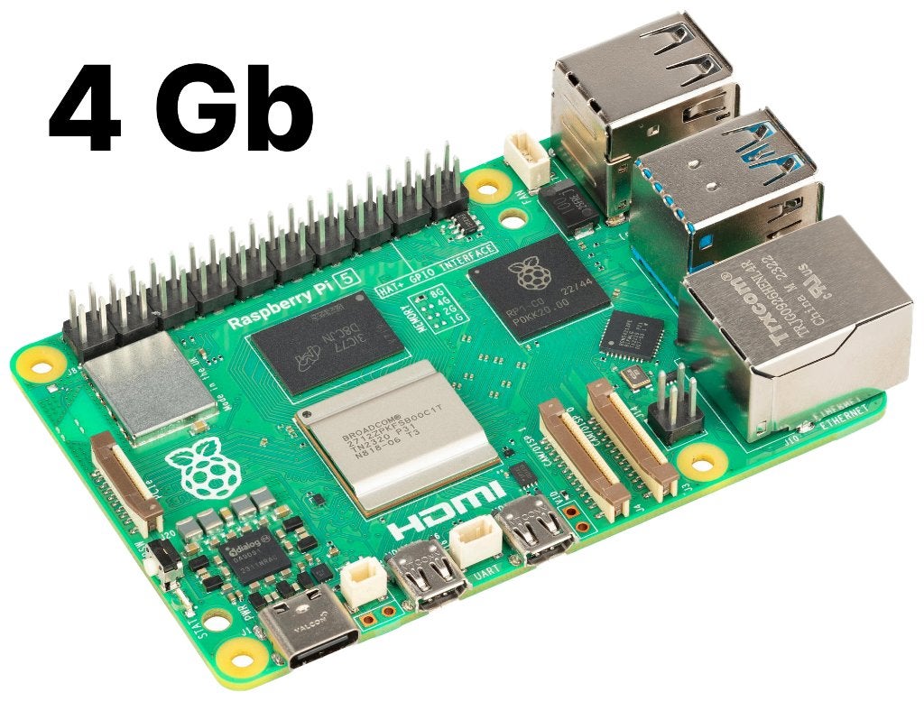 Raspberry Pi 5 – 4 Go – 2.4 GHz – Neuf, Enlèvement ou Envoi