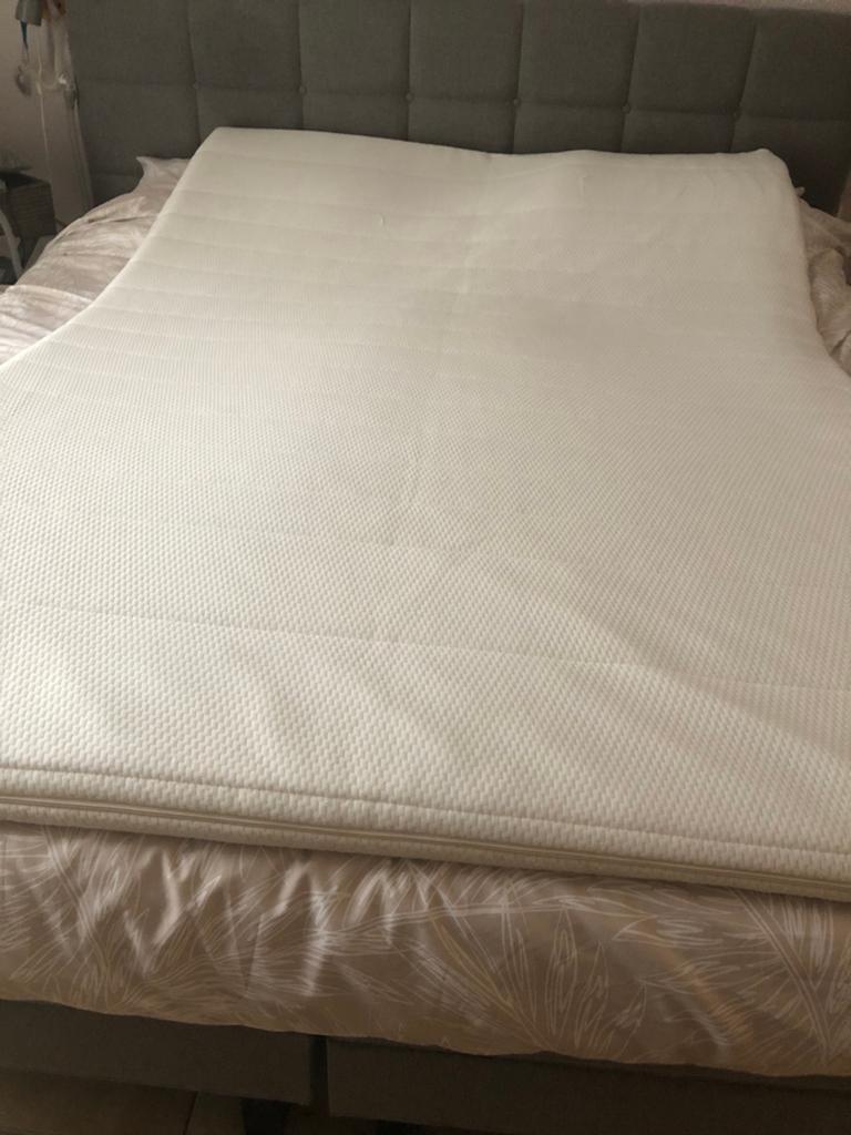 Topdek matras 1.40x2.00x4,5, Ophalen, Zo goed als nieuw
