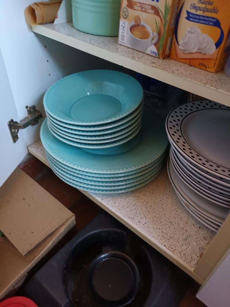 Eetservies 6 delig, Enlèvement