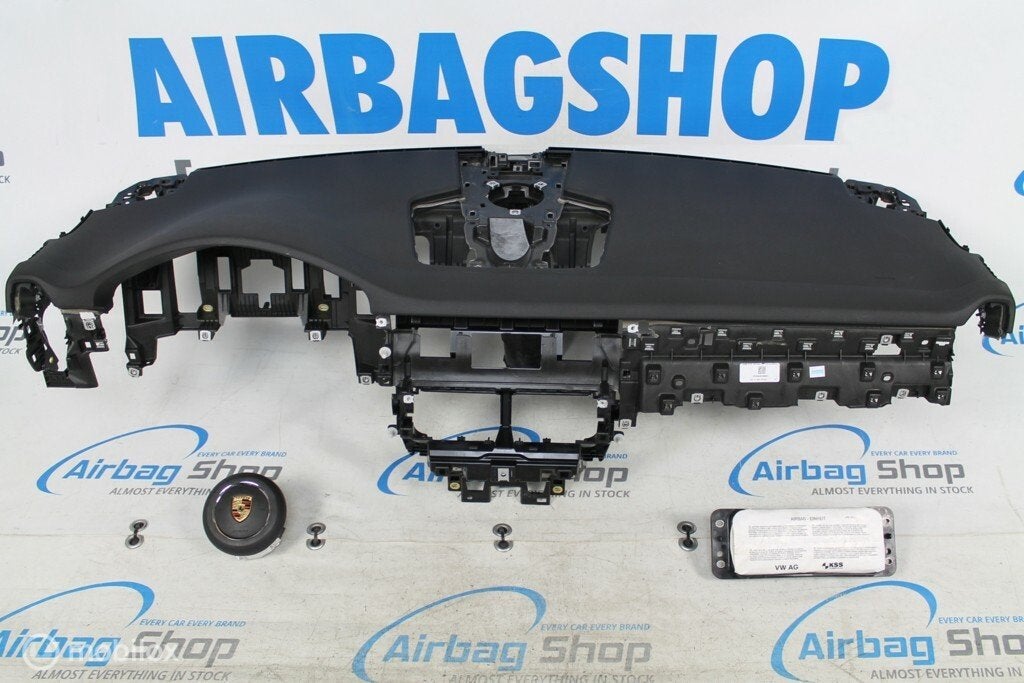 Airbag kit Tableau de bord noir Porsche Cayenne, Enlèvement ou Envoi, Utilisé