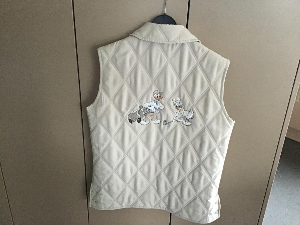 mooi dames jasje of bodywarmer "Donald Duck" maat medium, Kleding | Dames, Bodywarmers, Ophalen of Verzenden, Zo goed als nieuw