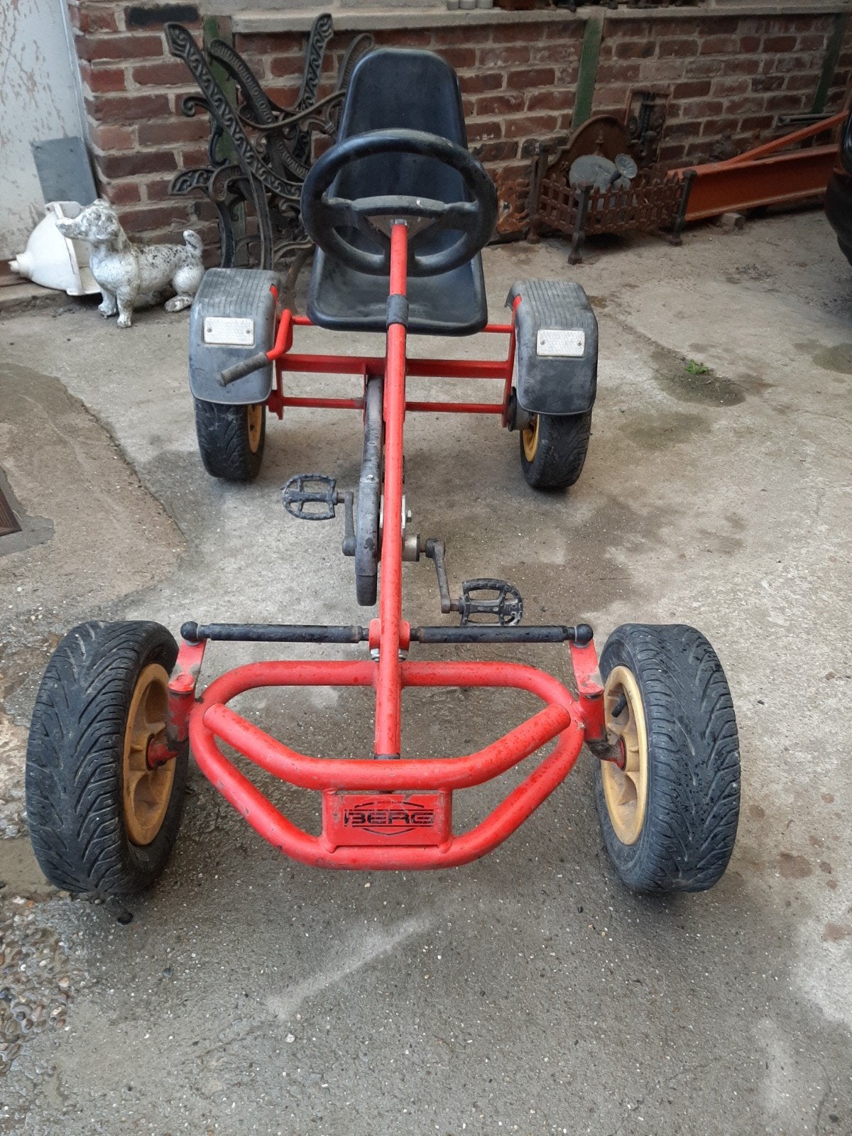 go-cart, Enlèvement, Berg