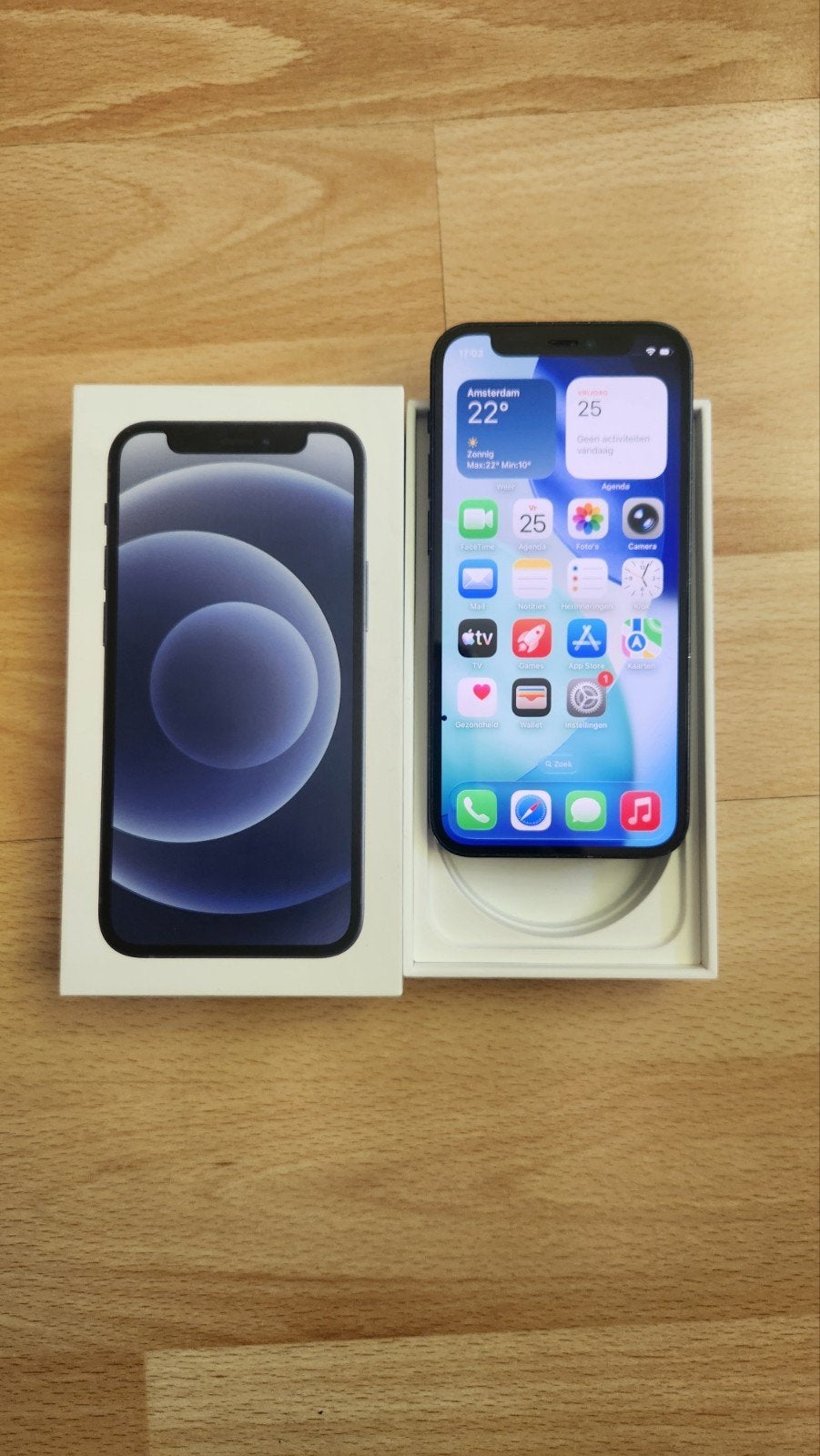 Te koop iPhone 12 mini 64gb, Telecommunicatie, Ophalen, IPhone 12 Mini, Zwart, Zo goed als nieuw