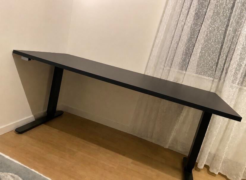 Te Koop: Zit sta bureau, 160 cm, IKEA, Computerbureau, Stopcontact