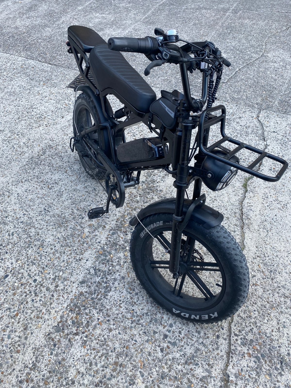 Fatbike v20 pro special edition zwart zie beschrijving, Zo goed als nieuw, 50 km per accu of meer, 55 tot 59 cm, Ophalen