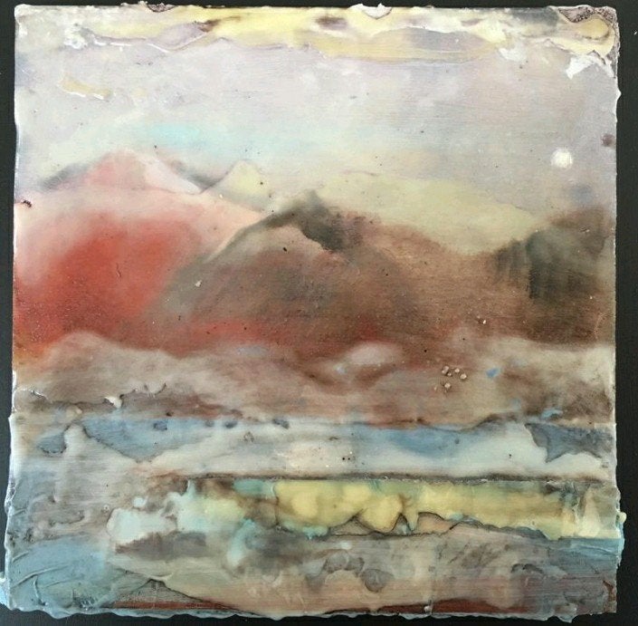 Peinture de Luc Huysman, Louvain., Enlèvement ou Envoi
