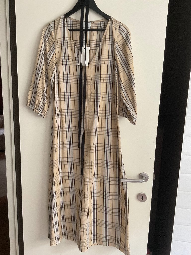 RUE BLANCHE, super toffe jurk, Burberry stijl, nieuw,38, Kleding | Dames, Jurken, Maat 38/40 (M), Rue Blanche, Meerkleurig, Nieuw