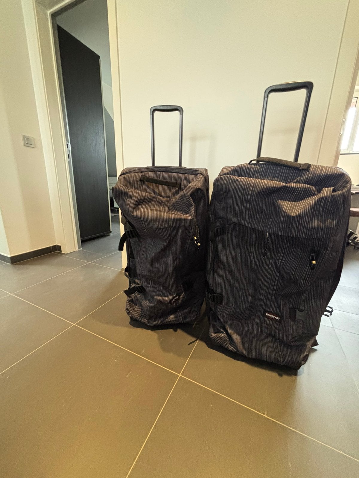 2 valiezen eastpak, Handtassen en Accessoires, Tassen | Reistassen en Weekendtassen, Ophalen, Zo goed als nieuw