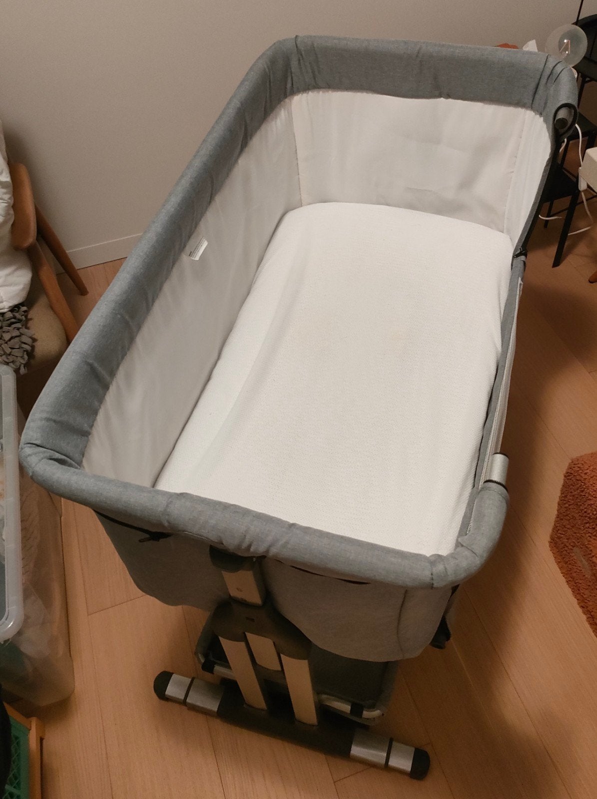 Cosleeper Snuggelz + Aerosleep matrasbeschermer en hoeslaken, Kinderen en Baby's, Ophalen, Zo goed als nieuw, Ledikant