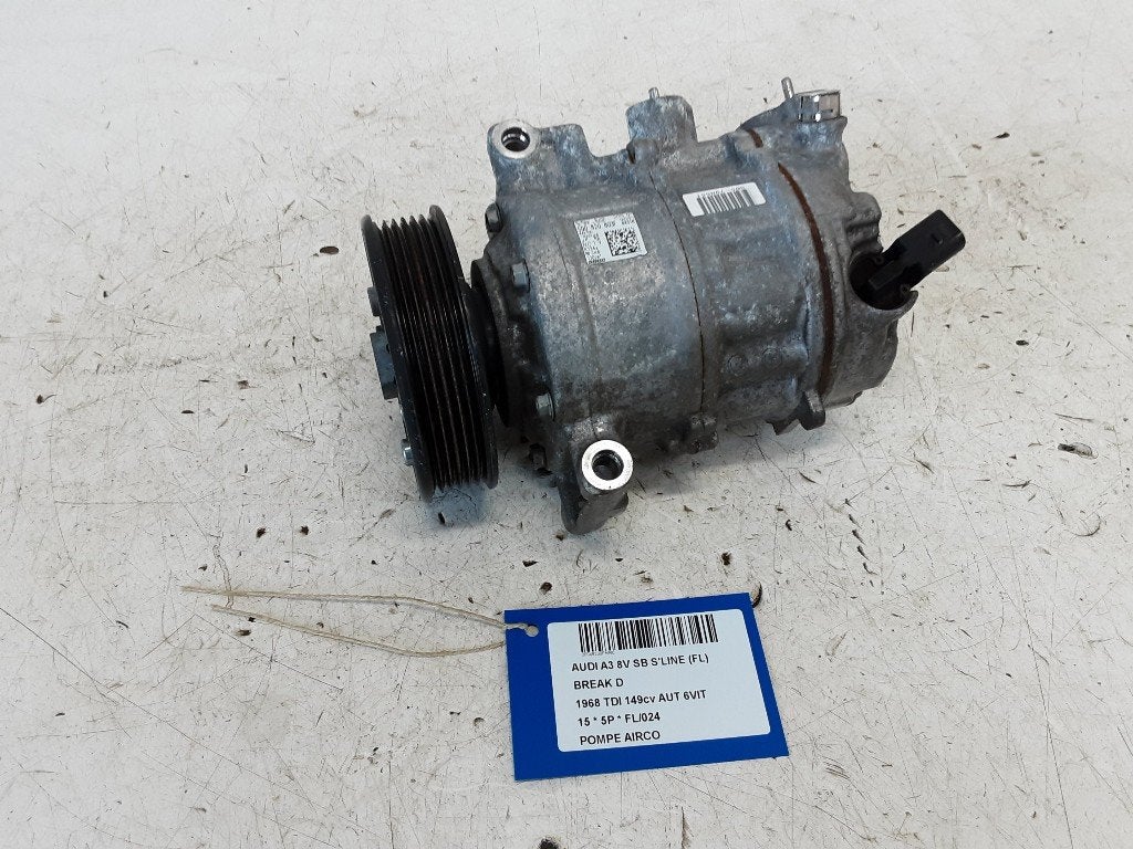 COMPRESSEUR CLIMATISATION Audi A3 Sportback (8VA / 8VF), Auto-Union-Straße  1,
85057  Ingolstadt, DE, Info@audi.de, Audi, Utilisé