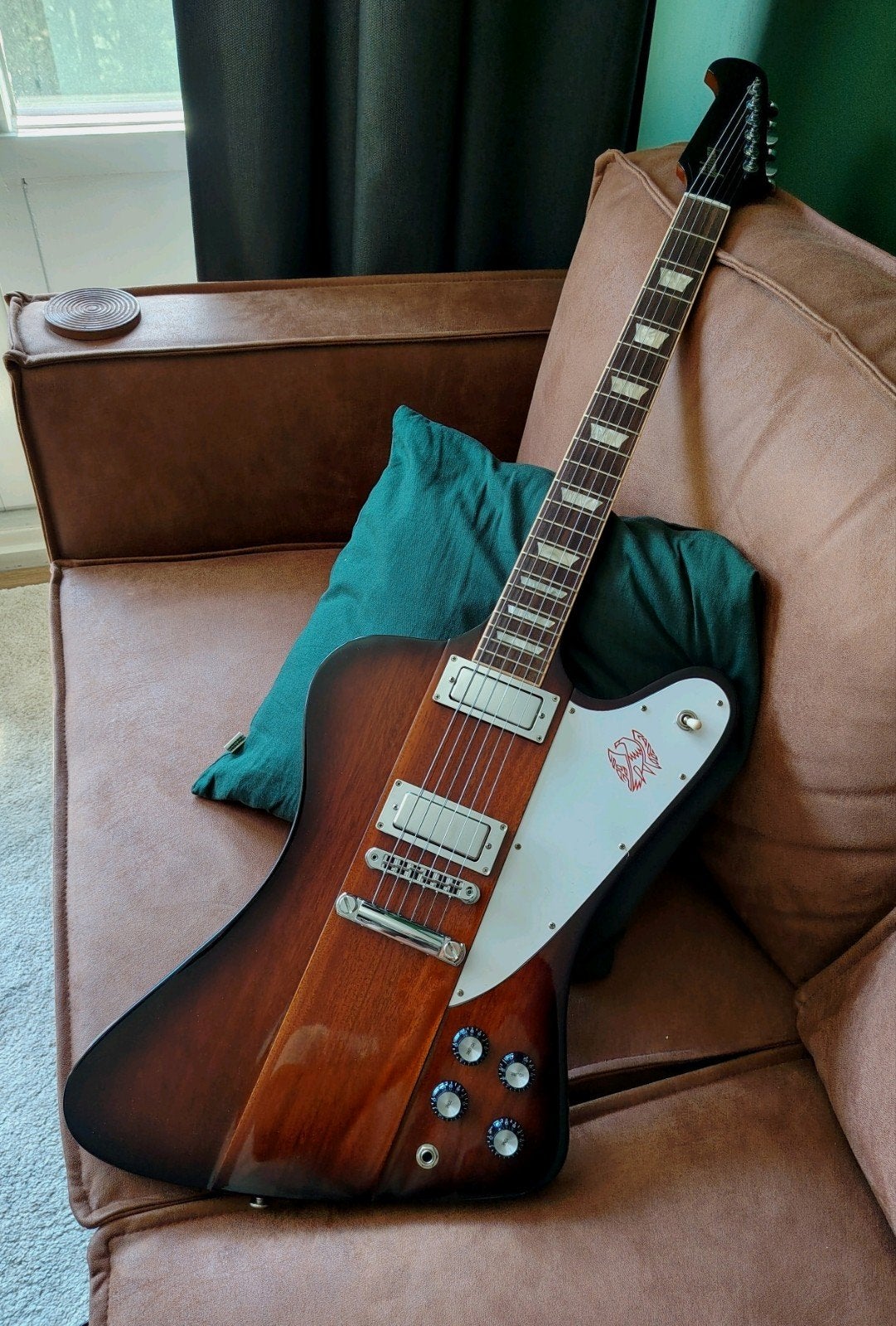 Gibson Firebird 2019 Tabacco Burst, Muziek en Instrumenten, Ophalen, Zo goed als nieuw, Solid body, Gibson