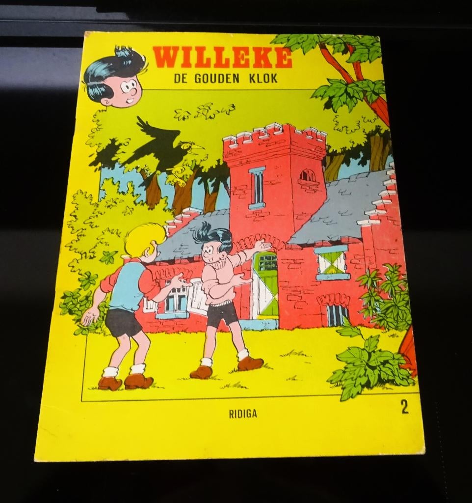 Willeke - De gouden klok - 1e druk - 1973, Boeken, Stripverhalen, Ophalen of Verzenden