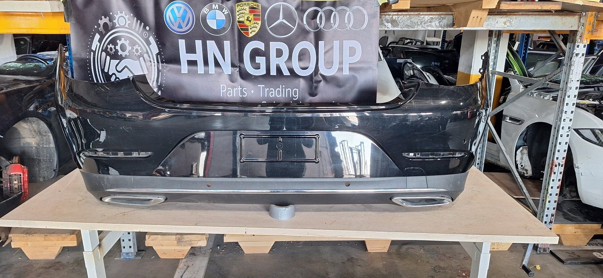 Mercedes-Benz CLS-Klasse achterbumper, Gebruikt, -, Ophalen of Verzenden, Achter