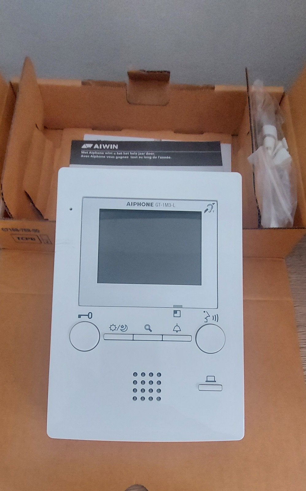 Moniteur d'interphone vidéo Aiphone GT-1M3-L, Maison & Meubles, Sonnettes, Enlèvement ou Envoi