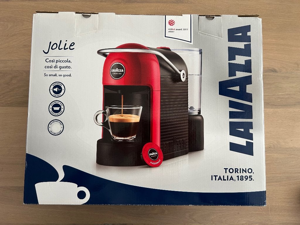 Lavazza A Modo Mio Koffiecupmachine wit - Nieuw & Ongebruikt, Ophalen, Nieuw, Koffiemachine