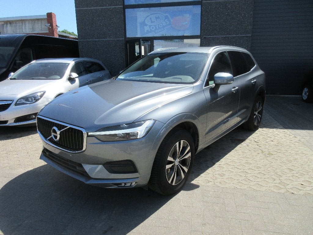 Volvo XC60 2.0d B4 Diesel/Mhev 2021 Autom. Euro6, Autos, Cuir, Argent ou Gris, Alarme, Euro 6