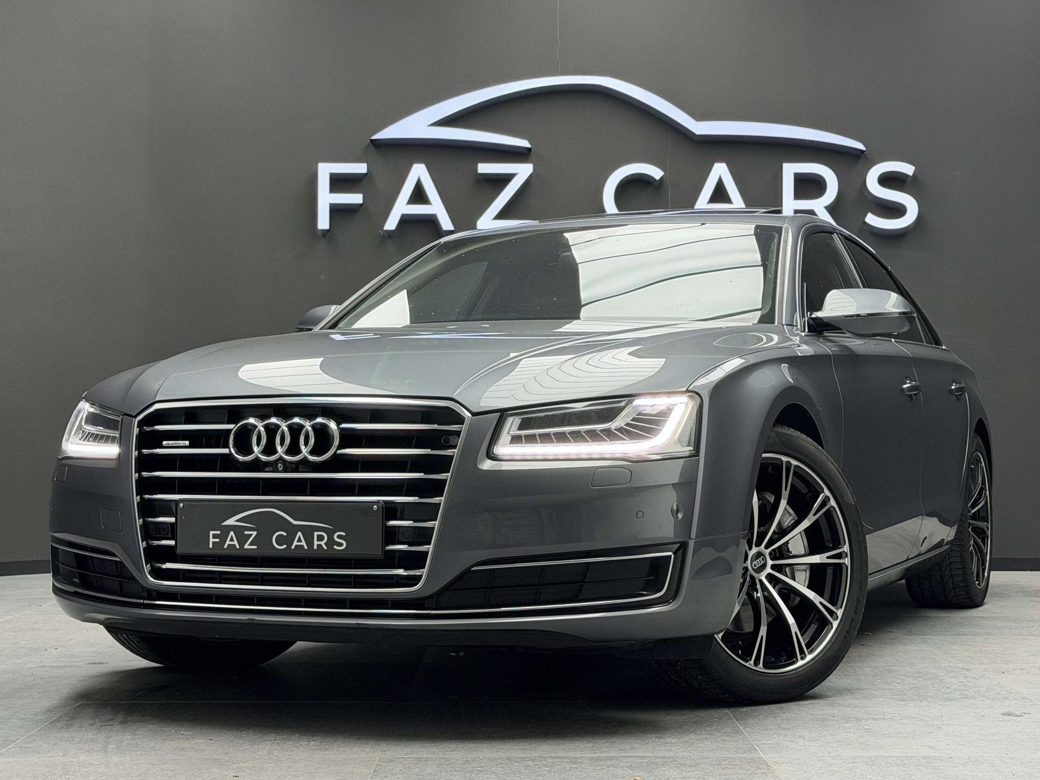 Audi A8 3.0 TDi V6 Quattro Tiptronic * FULL OPTIONS *, Argent ou Gris, Entreprise, 6 cylindres, Automatique