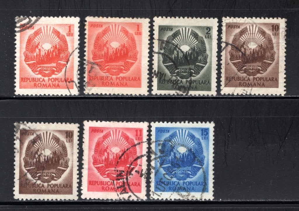 ROEMENIE Lot 1950 gestempeld, Verzenden, Overige landen, Gestempeld