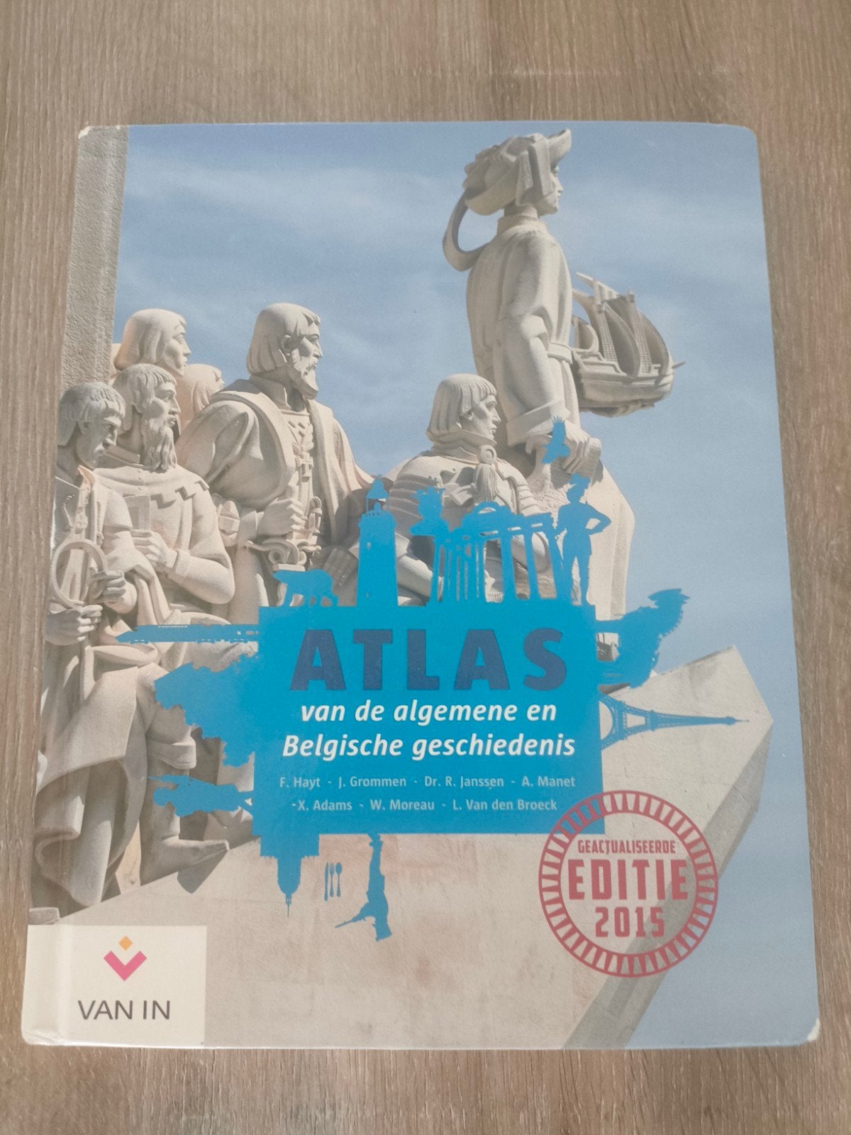 Atlas van de algemene en Belgische geschiedenis (2015), Ophalen, Zo goed als nieuw, Nederlands, Van In