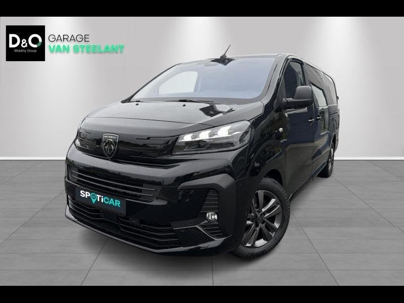 Peugeot Expert Combi Double Cabine Luxury -5PL-LEDER-GPS-COM, Autos, Achat, Euro 6, 2184 cm³, Noir