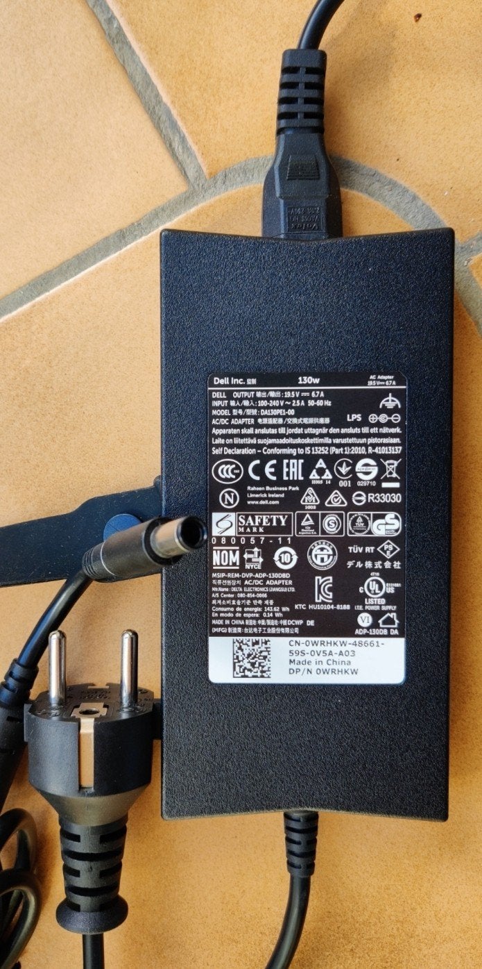 Dell lader / power adapter voor laptops 130W, Ophalen, Nieuw, Dell