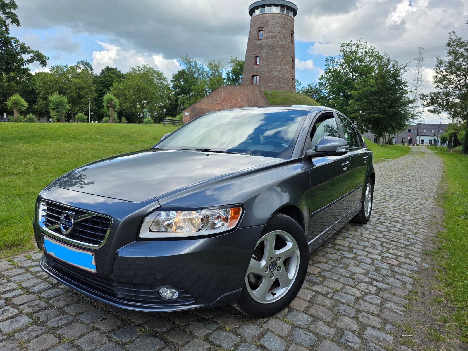 Volvo S40 Sdrive 1.6diesel euro5 startstop amper 59000km's, Auto's, Volvo, Bedrijf, S40, ABS, Airbags, Airconditioning, Alarm