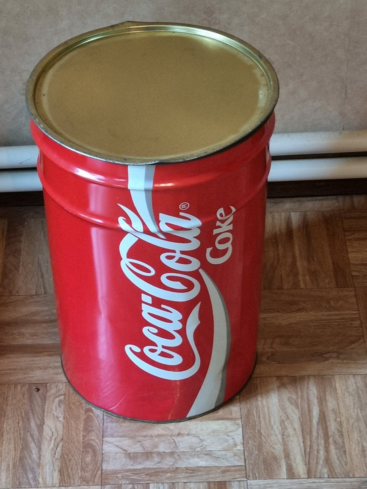 Cola blik, Ophalen