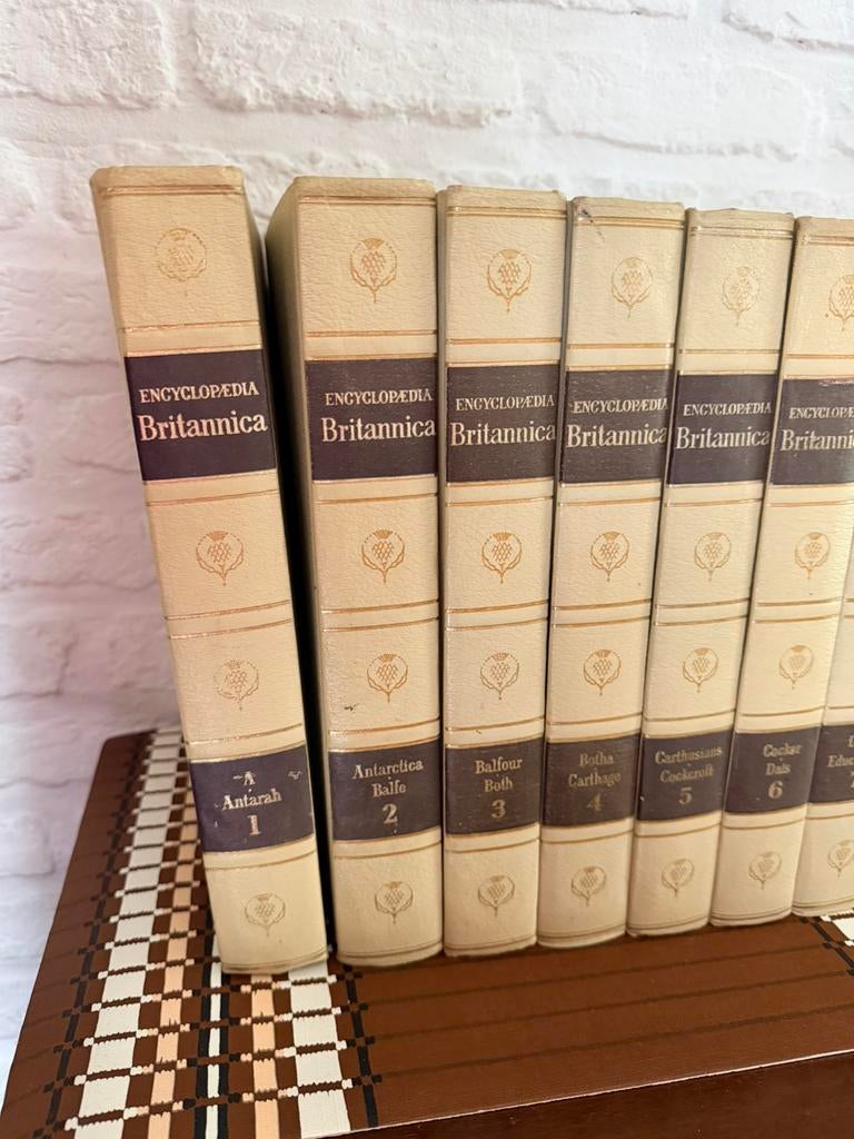 Encyclopedia Britannica 1966, Comme neuf, Enlèvement, X, X