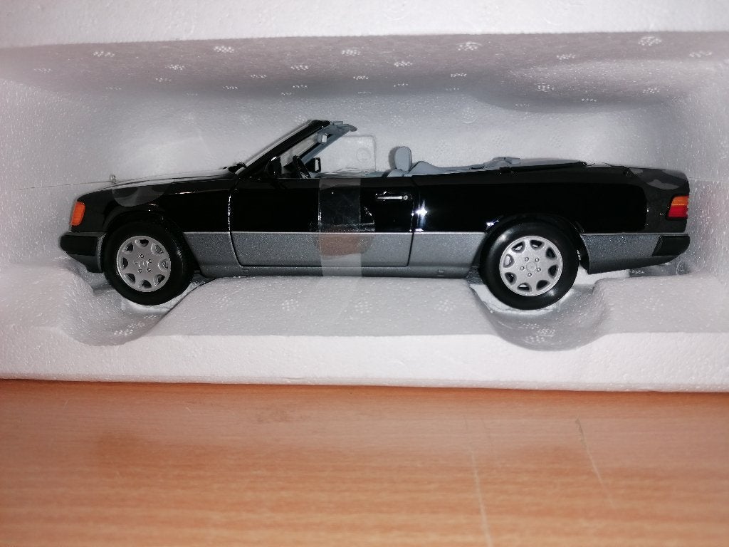 Miniature Mercedes Benz 300CE 24 Cabriolet Norev 1/18 Neuf!, Enlèvement ou Envoi, Neuf, Voiture, Norev