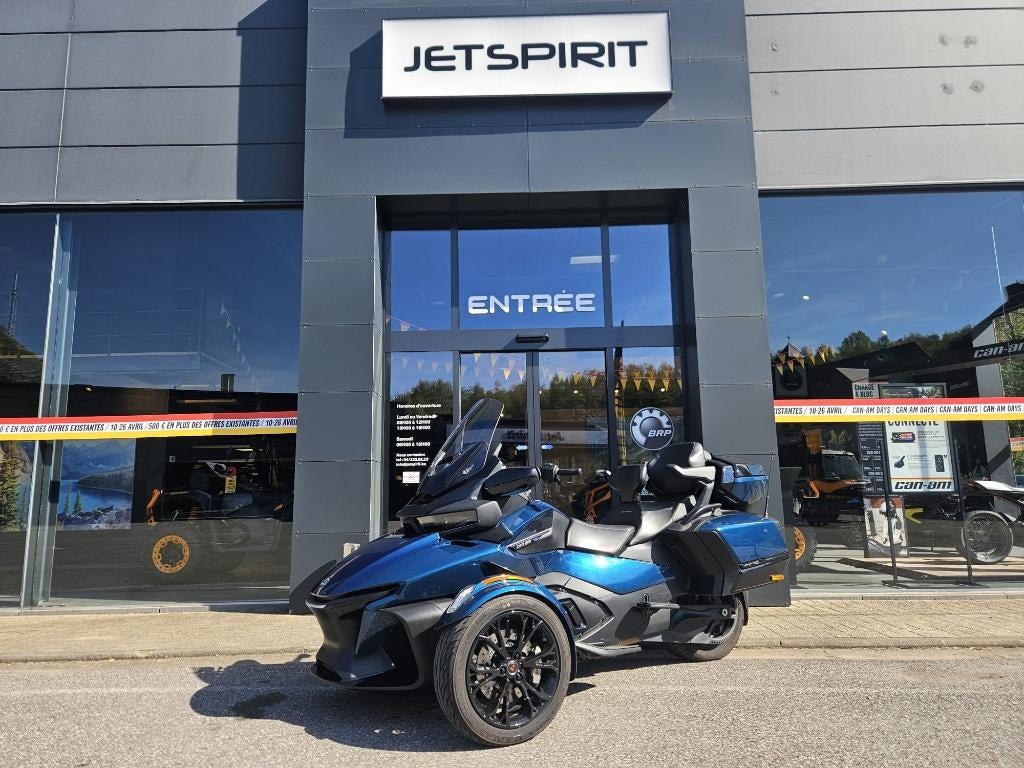 Can-Am Spyder RT LTD uit 2023, 1330 cc, 3 cilinders, Meer dan 35 kW
