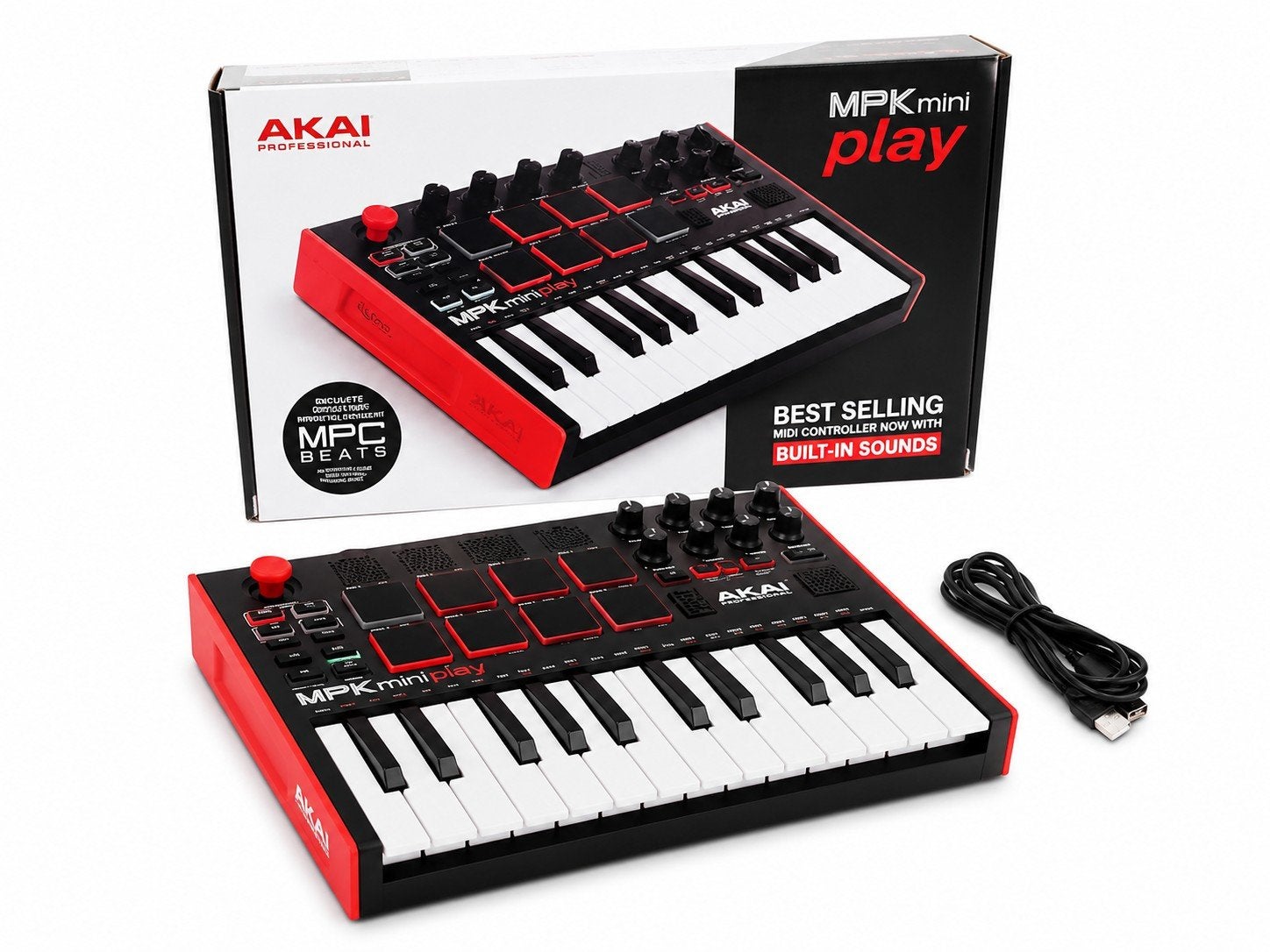 Akai MPK Mini Play — comme neuf, Enlèvement ou Envoi