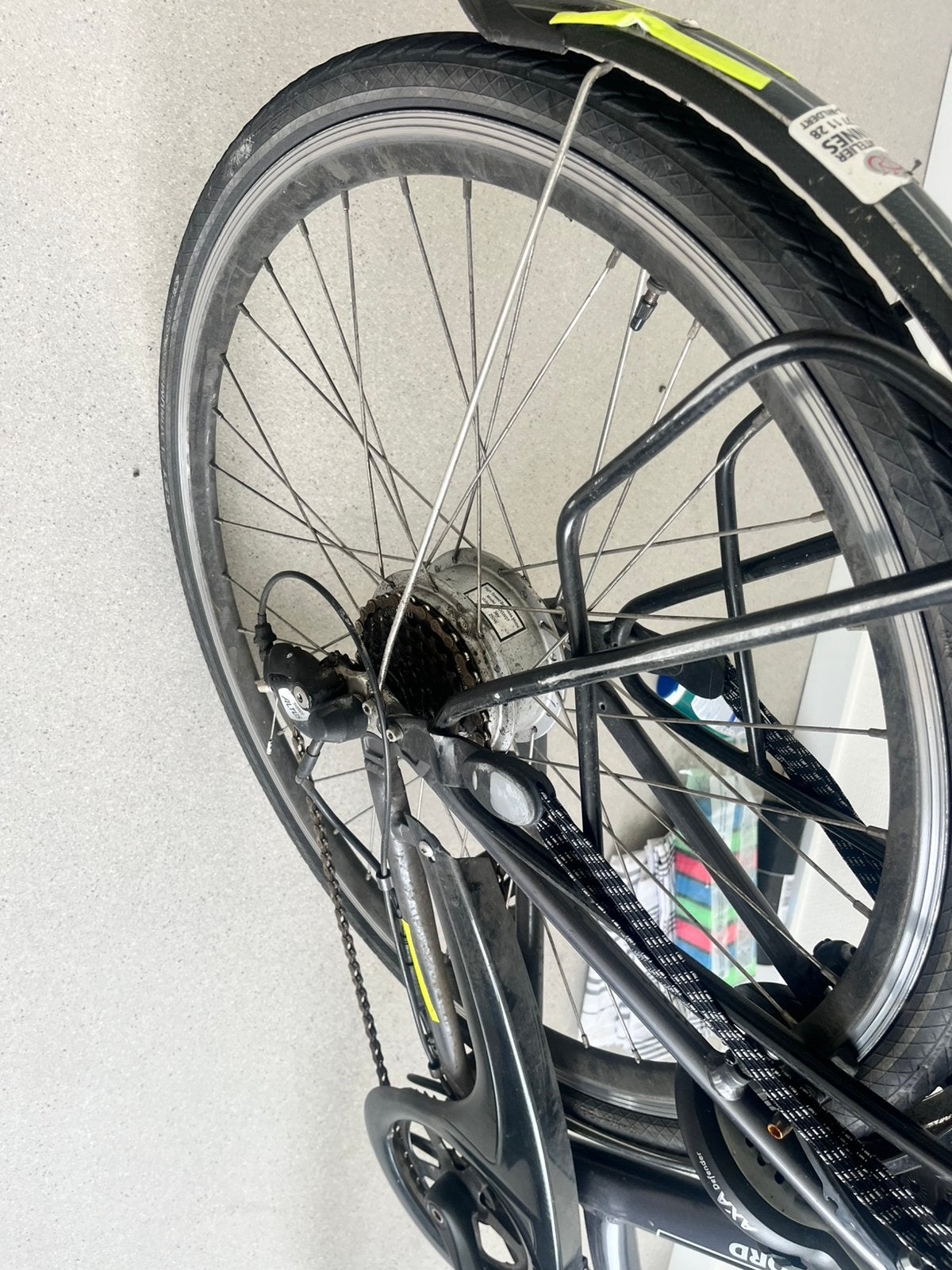 36v 250w motor+wiel, Fietsen en Brommers, Ophalen of Verzenden, Zo goed als nieuw, Elektrische fiets, Motor