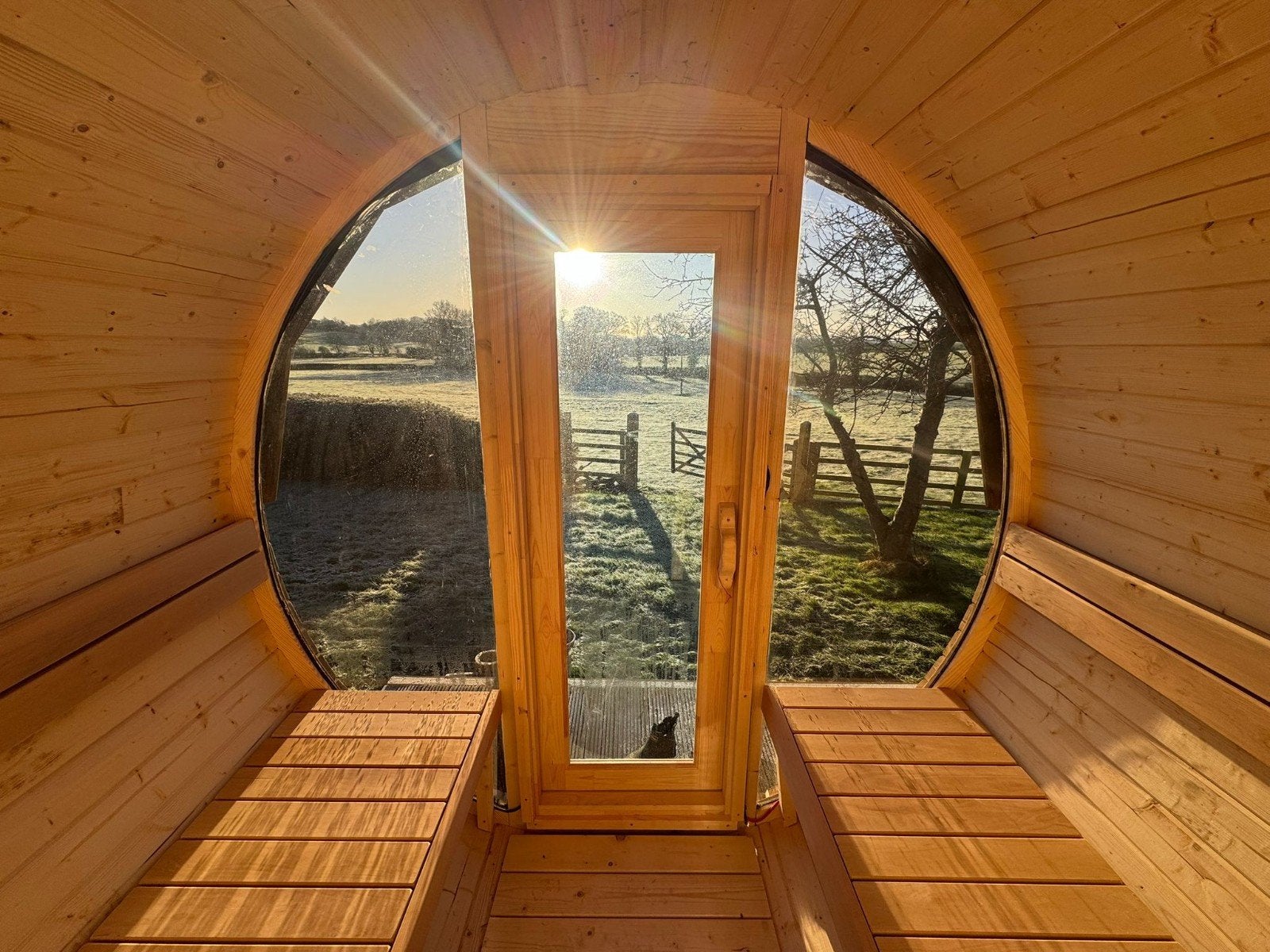 Livraison et installation gratuites du sauna 2M Barrel - 10 , Enlèvement ou Envoi