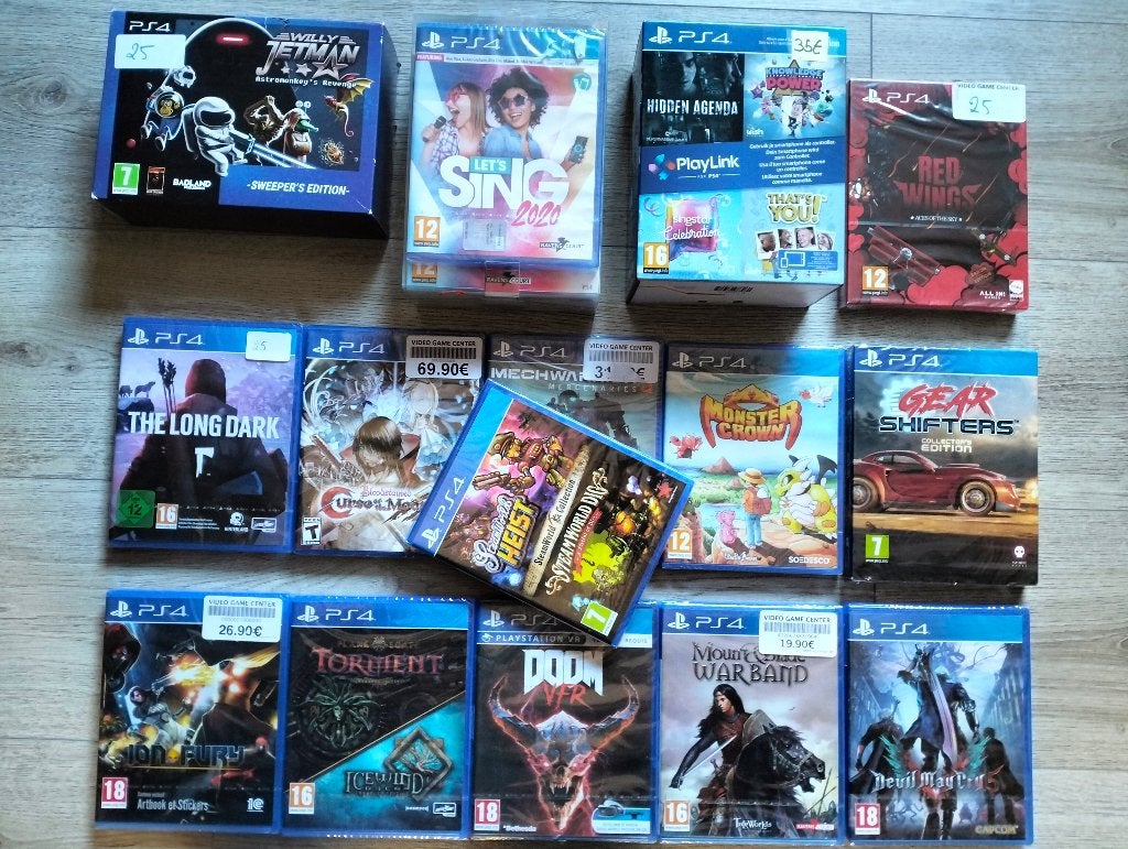 Jeux Ps4, Consoles de jeu & Jeux vidéo, Enlèvement ou Envoi, Comme neuf
