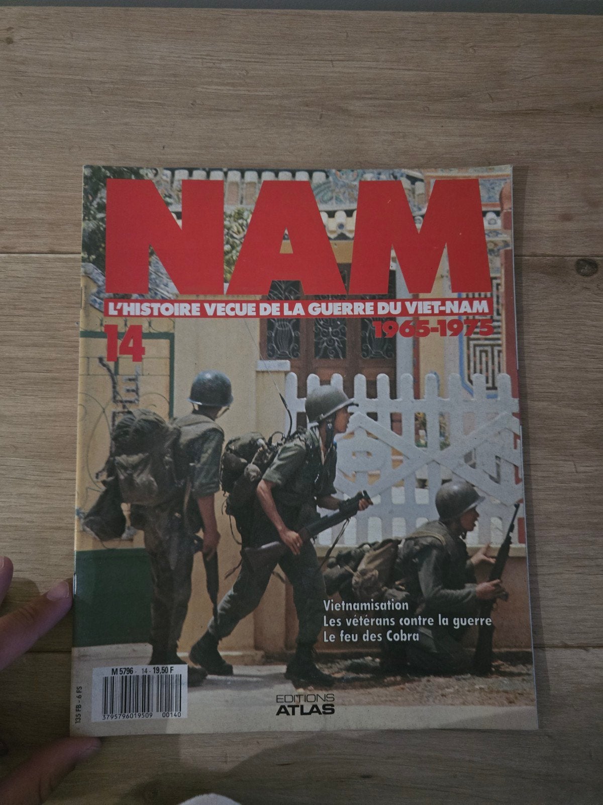 NAM n14 – Guerre du Viet-Nam 1965-1975 – Éditions Atlas 198, Enlèvement ou Envoi
