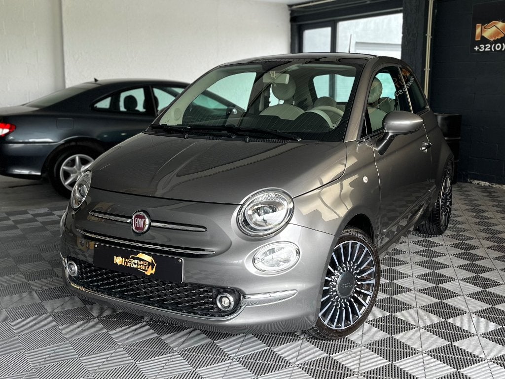 Fiat 500 1.2i 1er Propriétaire Garantie 12 mois, 1242 cm³, Argent ou Gris, Achat, Euro 6