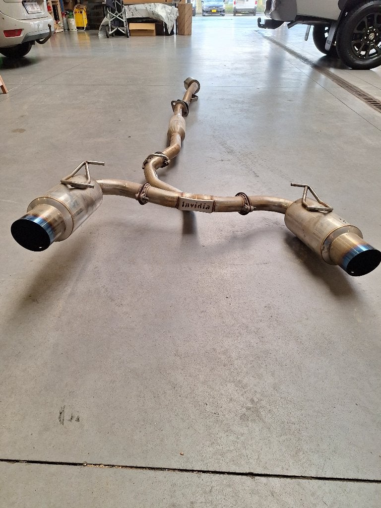 Invidia N1 Cathless Cat-Back + Milltek Frontpipe GT86/BRZ, Enlèvement, Utilisé, Toyota