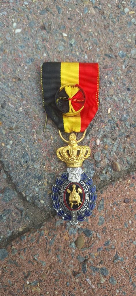 Médaille Belge, Collections, Enlèvement
