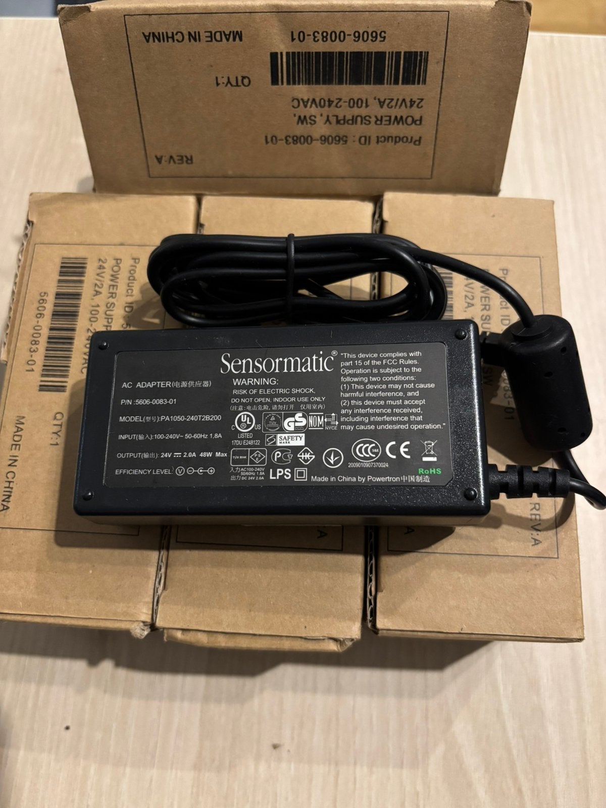 Alim 24V 2.5A (60W) Sensormatic PA1050-240TB200 - NEUF, Bricolage & Construction, Neuf, Enlèvement ou Envoi, Sensormatic Electronics LLC (Johnson Controls)