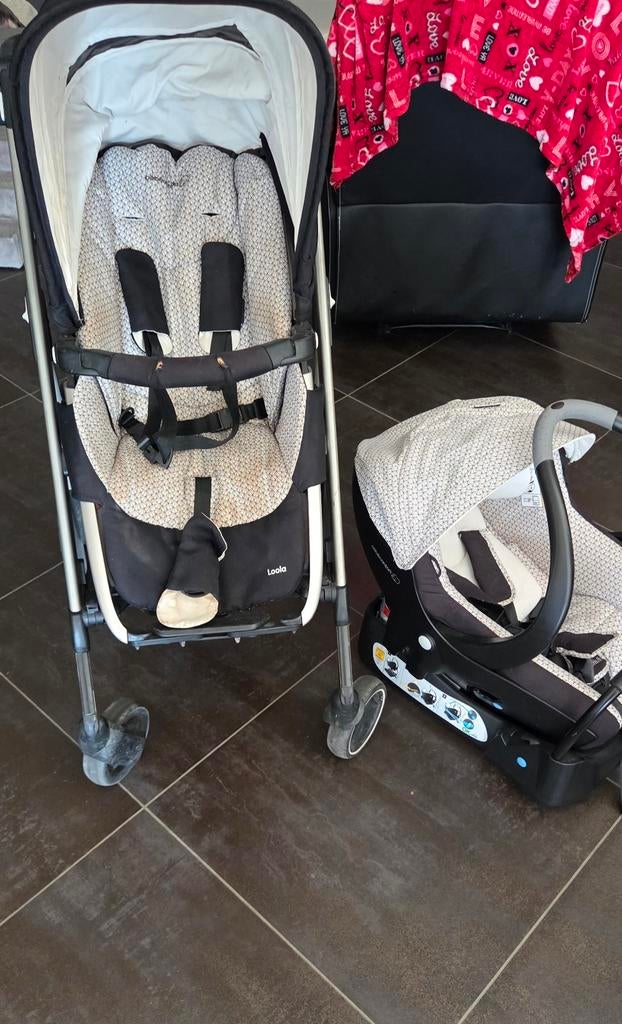 Ensemble Poussette Loola + Siège Auto Bébé Confort, Enlèvement